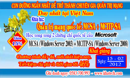 hoc quan tri mang nha trang